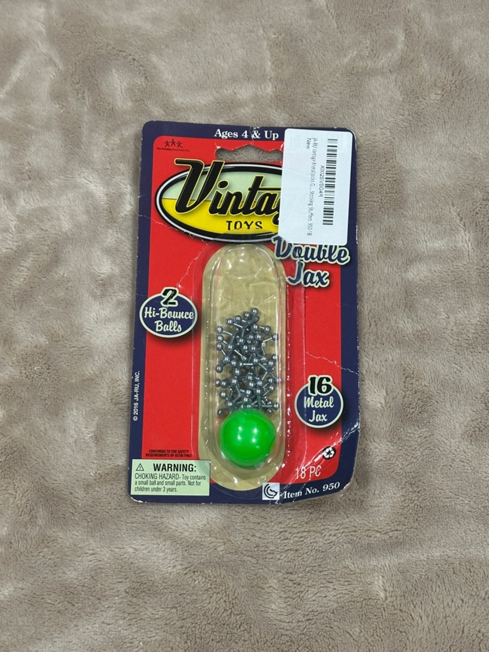 Vintage Double Jax Game Set - Green